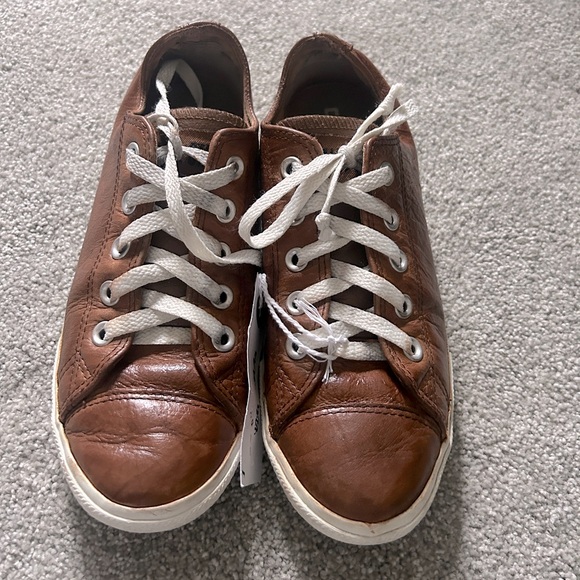 Leather Converse All star leather Sneakers Size 6 - Picture 7 of 11